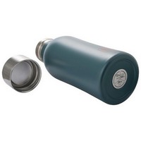 photo B Bottles Twin - Teal Blue - 350 ml - Double wall thermal bottle in 18/10 stainless steel 2